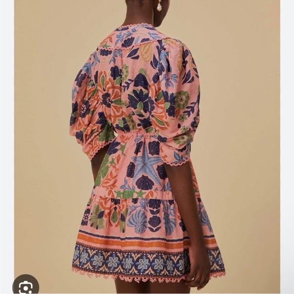 FARM Rio Seashell Mini Dress - Picture 4 of 5